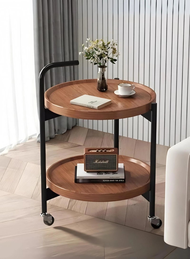 Concent Mobile Hospitality Cart Wooden Elegance with a Modern Touch - Image 3